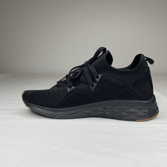 US POLO ASSN. Black and pink slip on sock sneakers with laces SIZE 6.5 - Picture 7 of 10